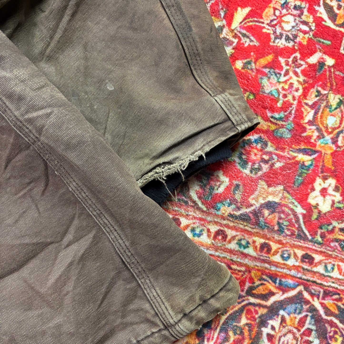 Vintage Carhartt Brown Arctic Chore Workwear Jacket - XL