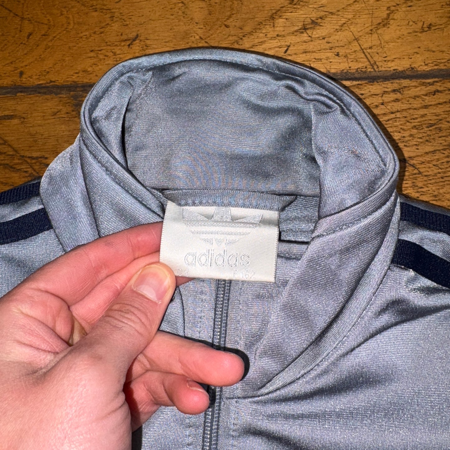 Vintage Adidas Blue Tracksuit Track Jacket - M