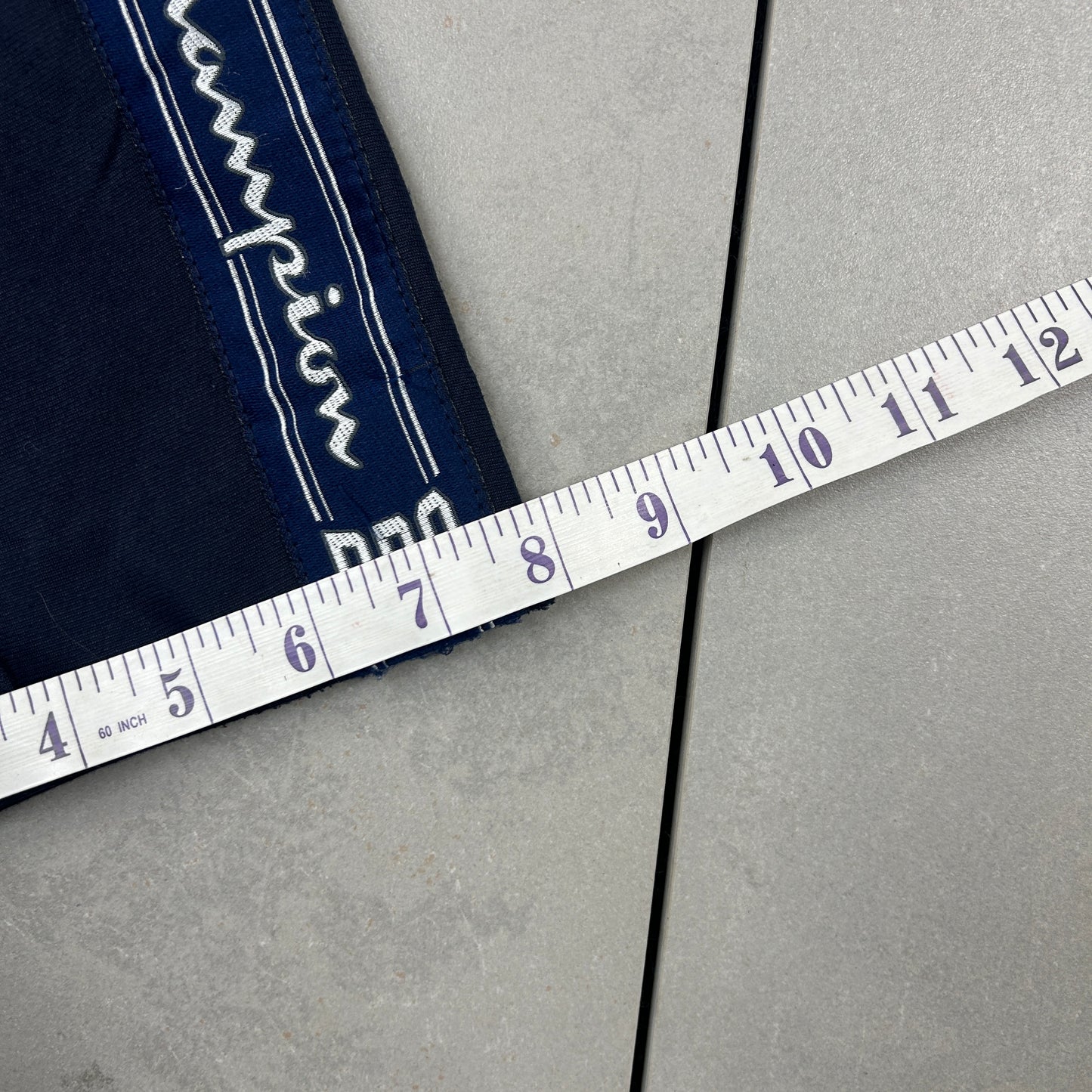 Vintage Champion Navy Straight Tracksuit Track Pants Bottoms - M