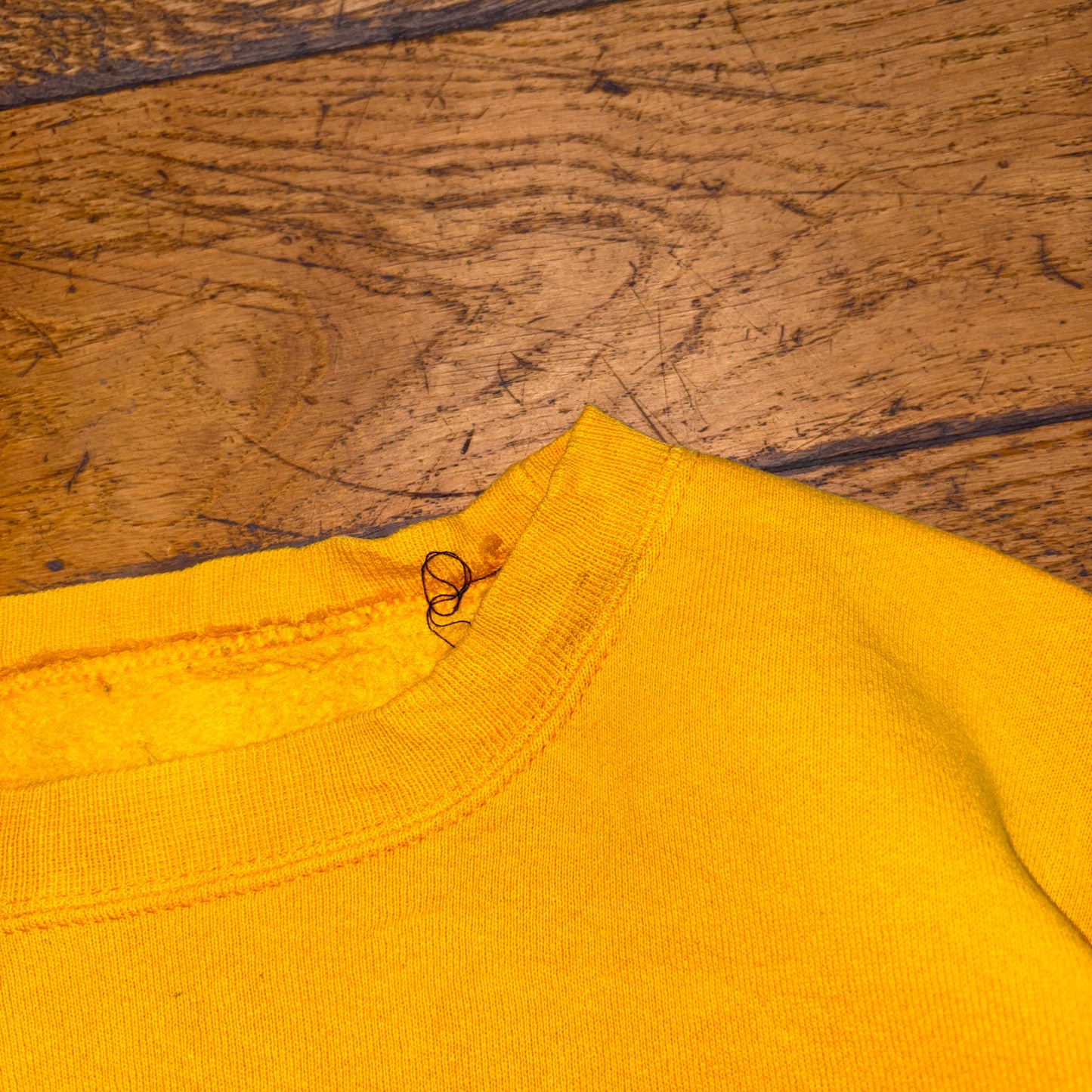 Vintage 90s Adidas Originals Yellow Embroidered Sweatshirt - XL