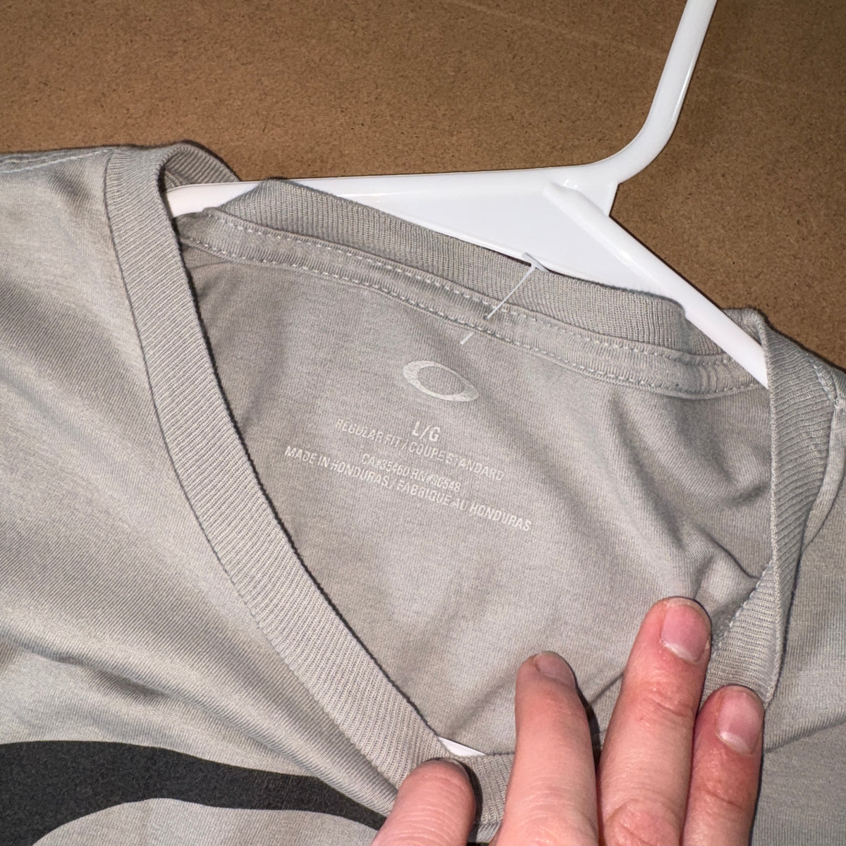 Oakley Grey Graphic T Shirt - S