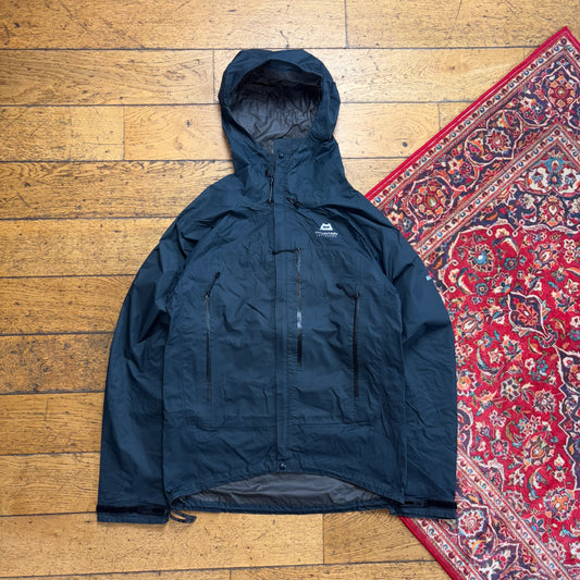 Vintage Mountain Equipment Black Goretex Hiking Technical Waterproof Jacket - S