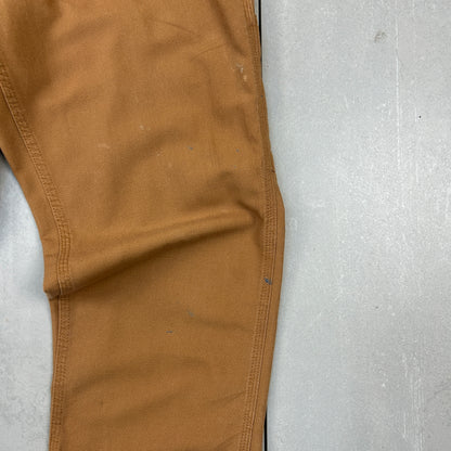 Vintage Carhartt Brown Workwear Carpenter Baggy Trousers - 32