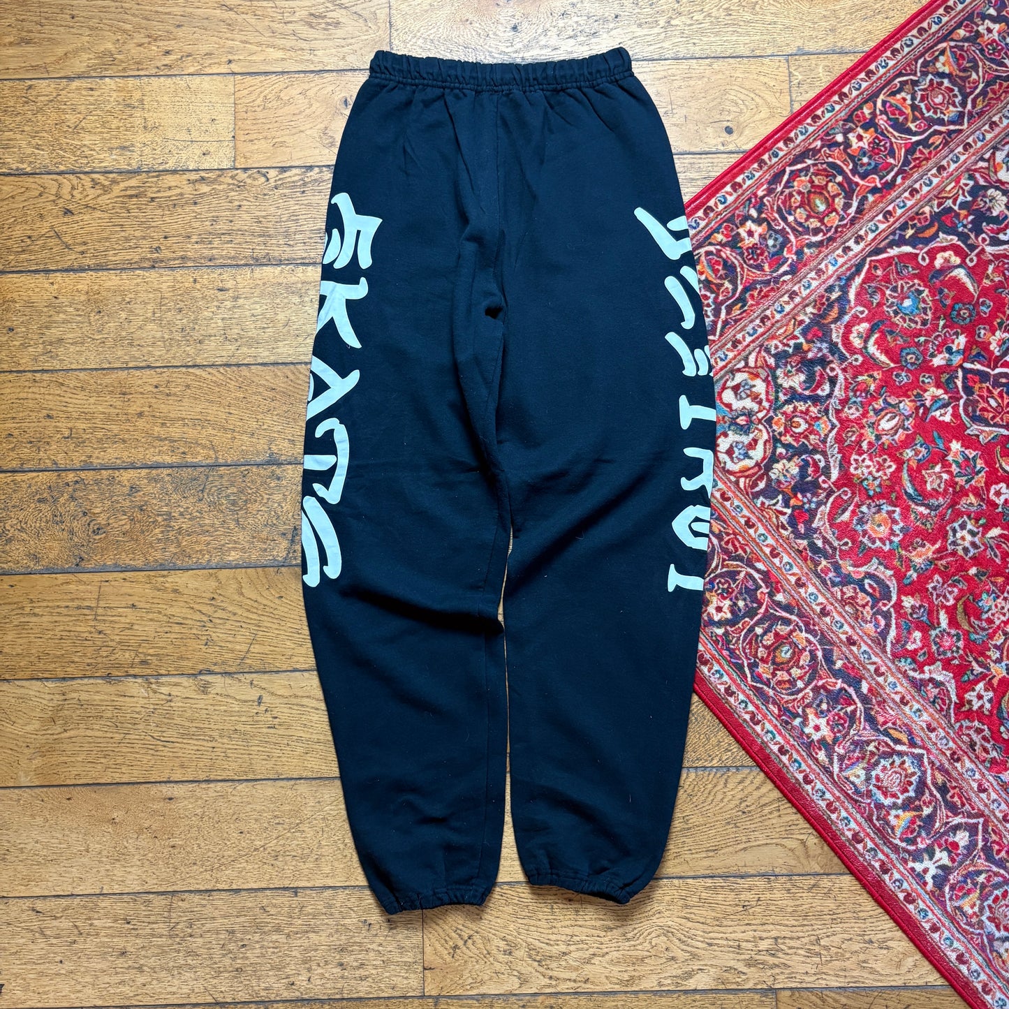 Vintage Thrasher Black Skate Baggy Sweatpants Joggers - XS