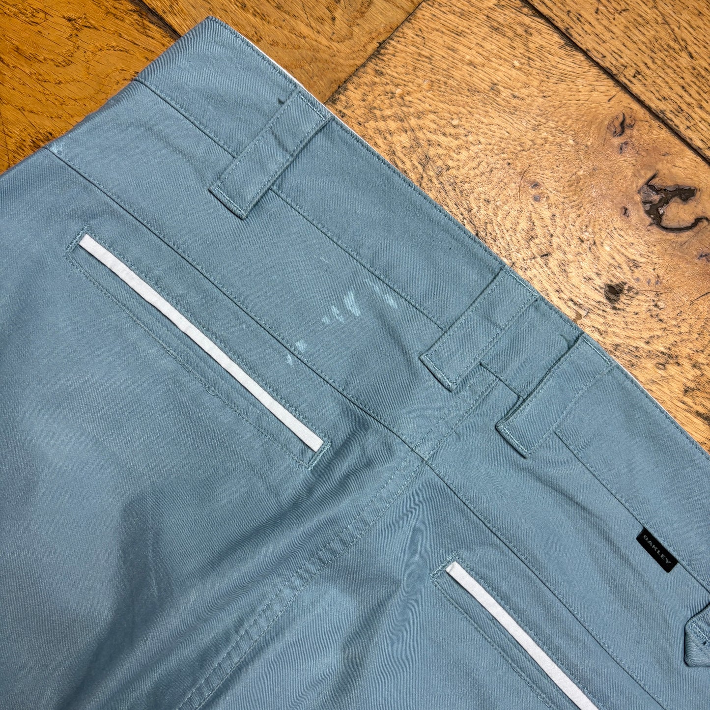 Oakley Blue Chino Straight Leg Golf Trousers - 34S