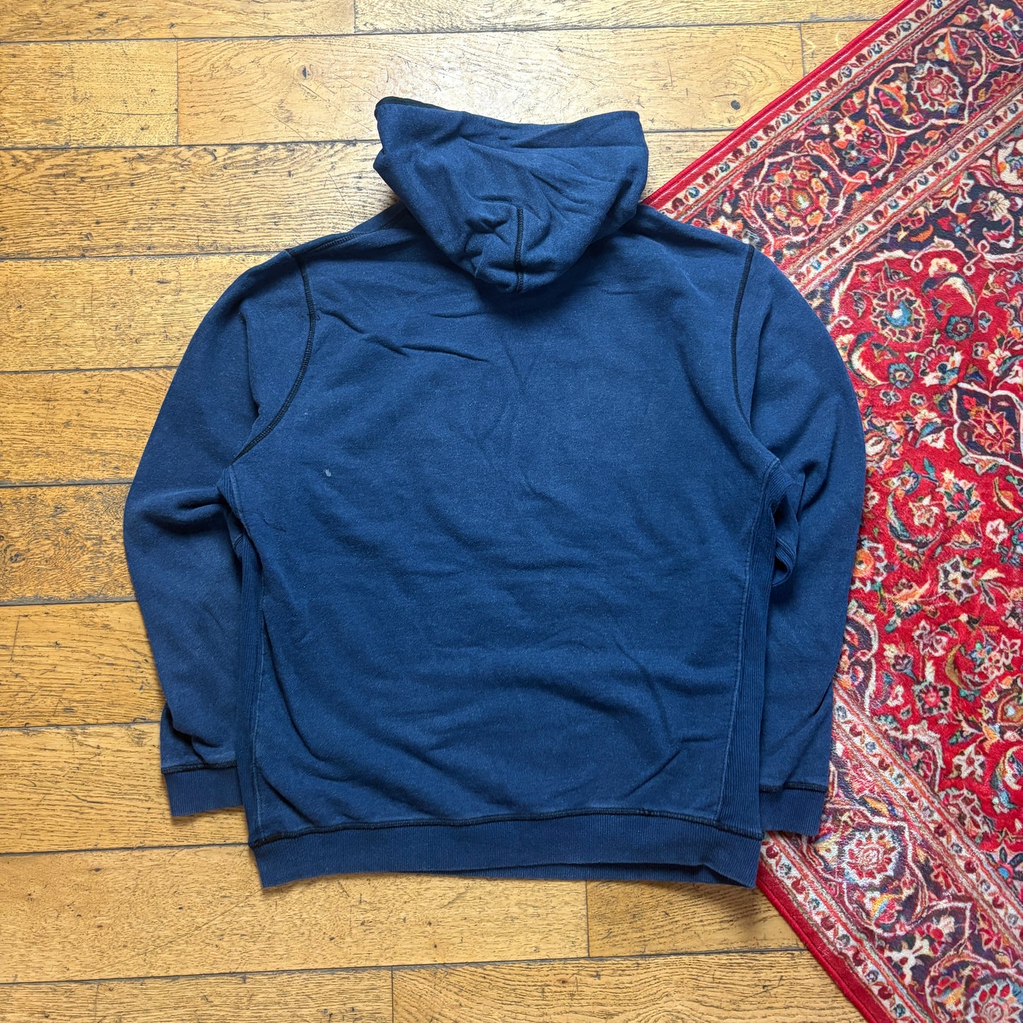 Vintage Diesel Navy Hoodie Sweatshirt - 2XL