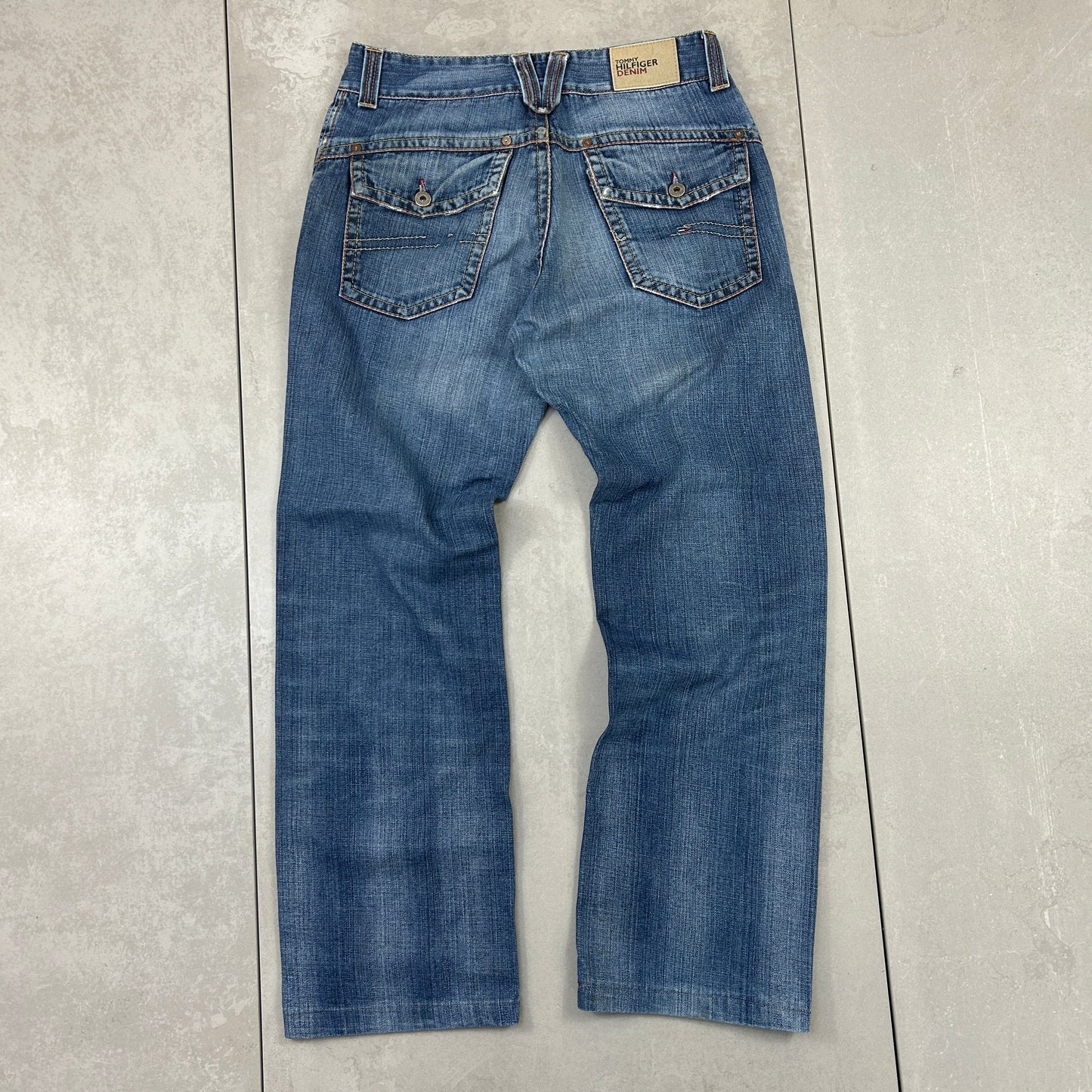 Vintage Tommy Hilfiger Blue Straight Jeans - 32