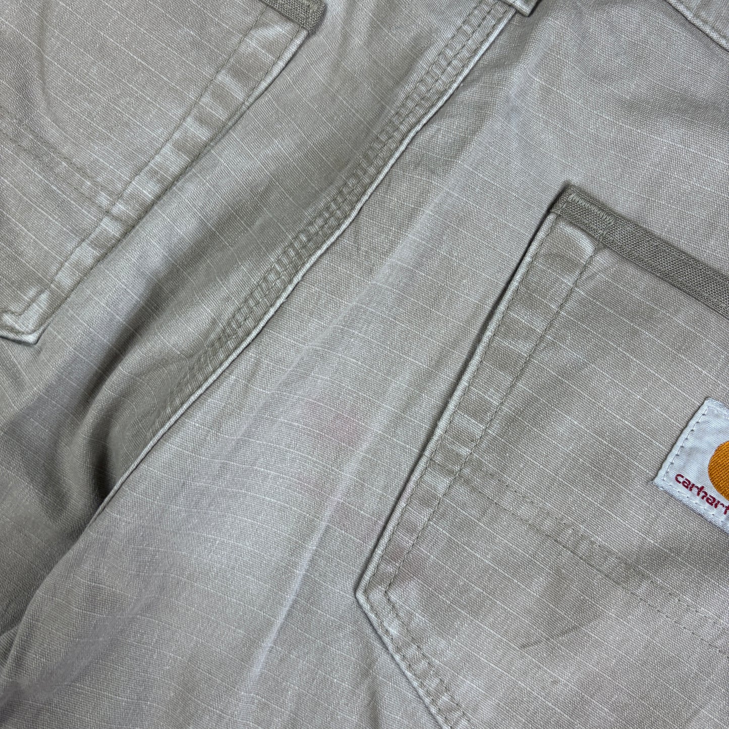 Vintage Carhartt Brown Workwear Baggy Carpenter Shorts - 34