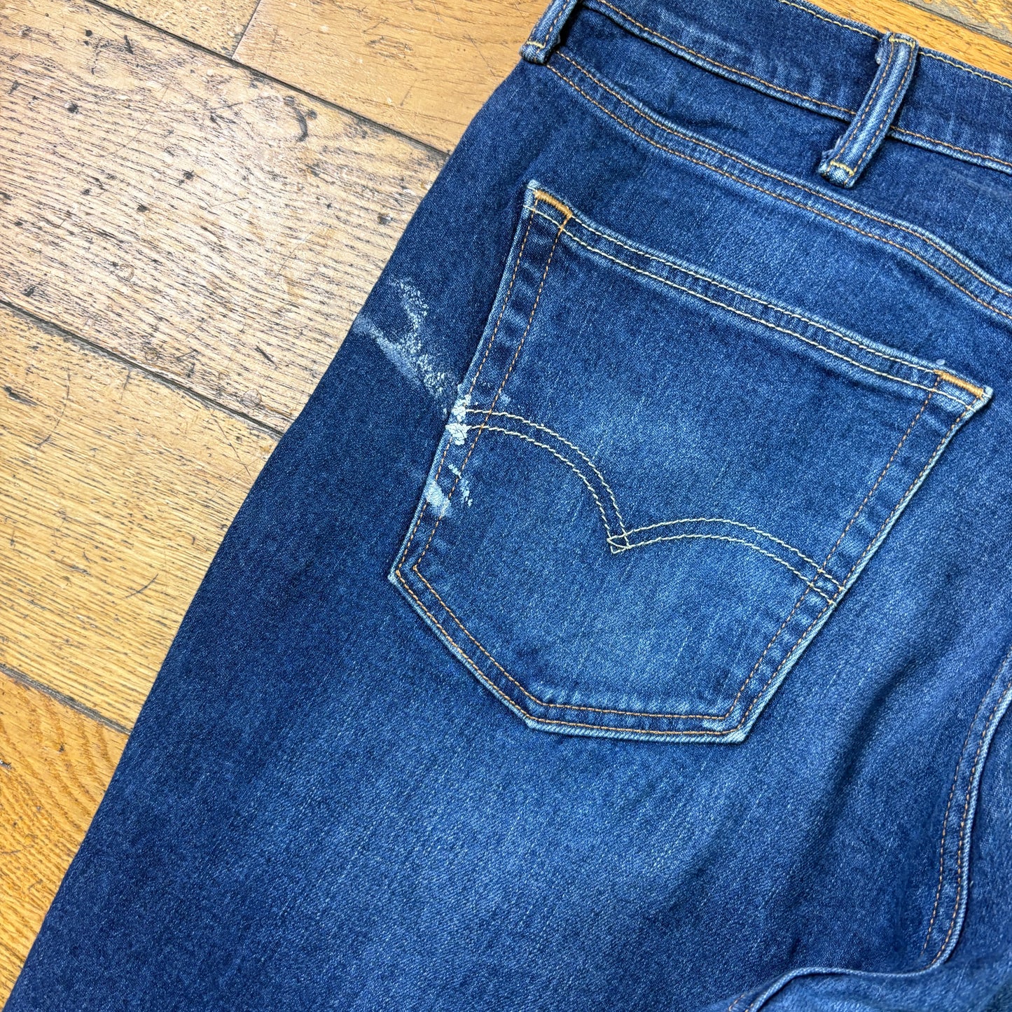 Vintage Levis 541 Straight Blue Denim Jeans - 38