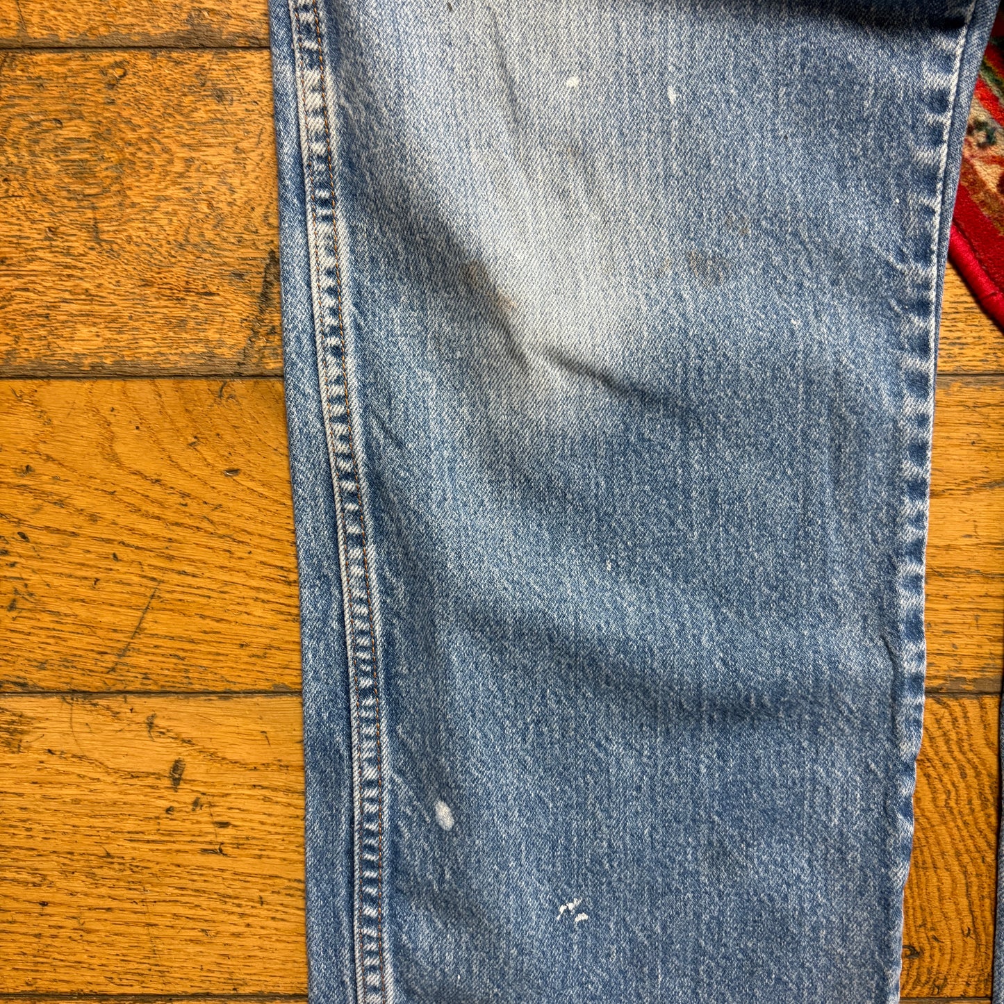 Vintage Dickies Workwear Carpenter Baggy Blue Jeans - 38S