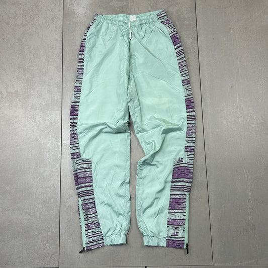 Vintage Ellesse Blue Baggy Tracksuit Sweatpants Track Pants Bottoms - XS