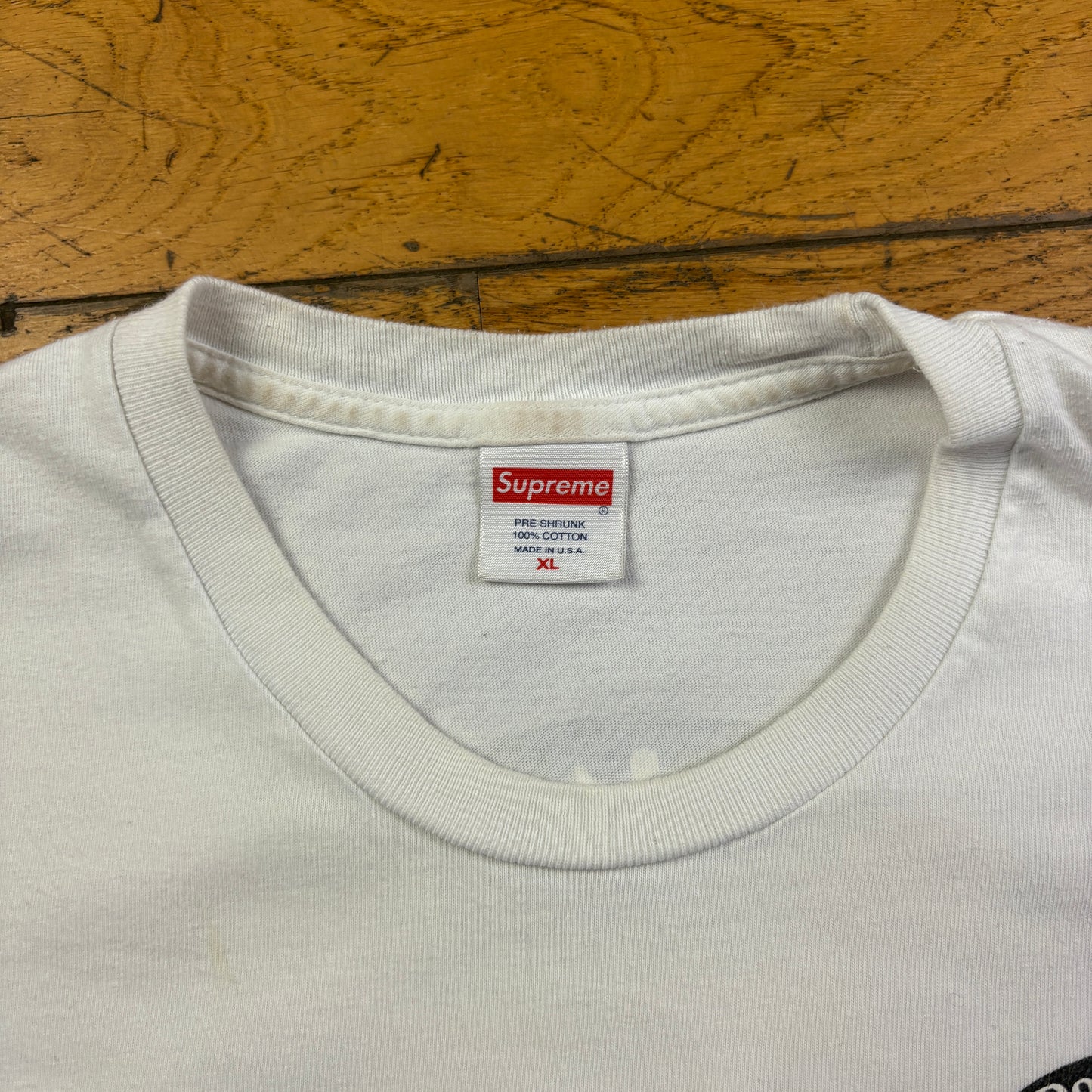 Supreme 2018 MLK White Graphic T-Shirt - XL