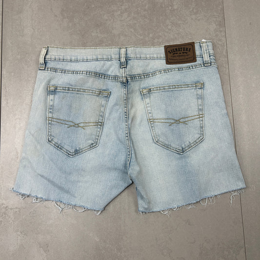Vintage Levis Blue Denim Shorts - Size 14