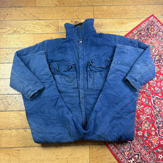 Workwear Blue Boiler Suit Dungarees Heavy Duty - L