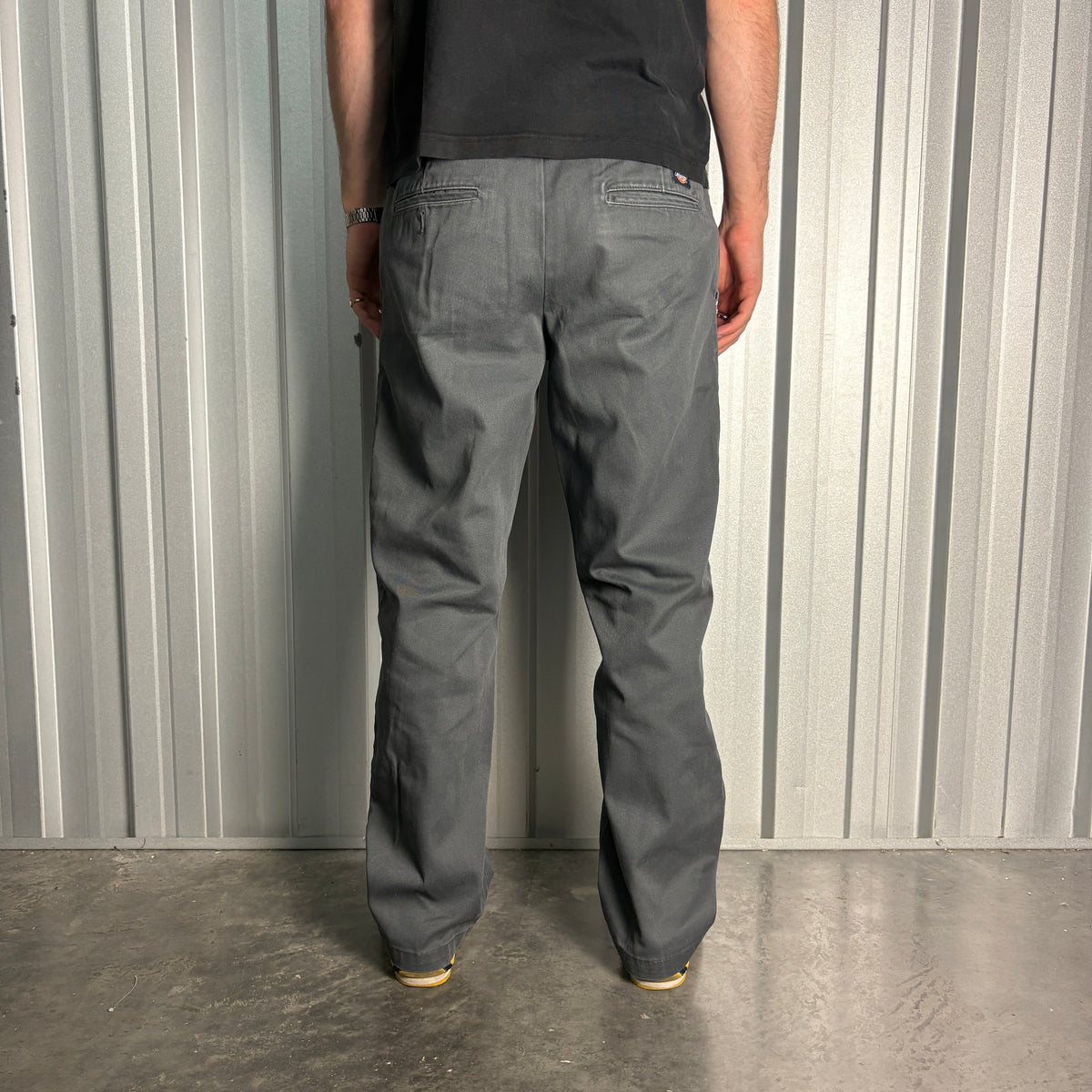 Grey Dickies 874 Skate Straight Chino Trousers - 38R