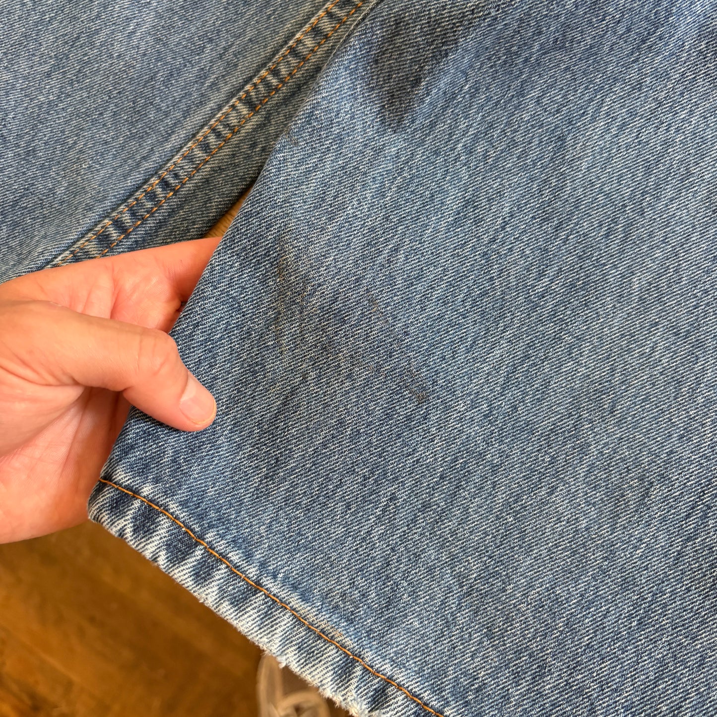 Vintage Levis 550 Baggy Blue Denim Jeans - 36L