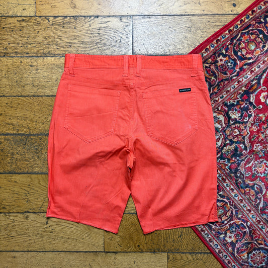 Vintage Oakley Orange Hiking Shorts Jorts - 36