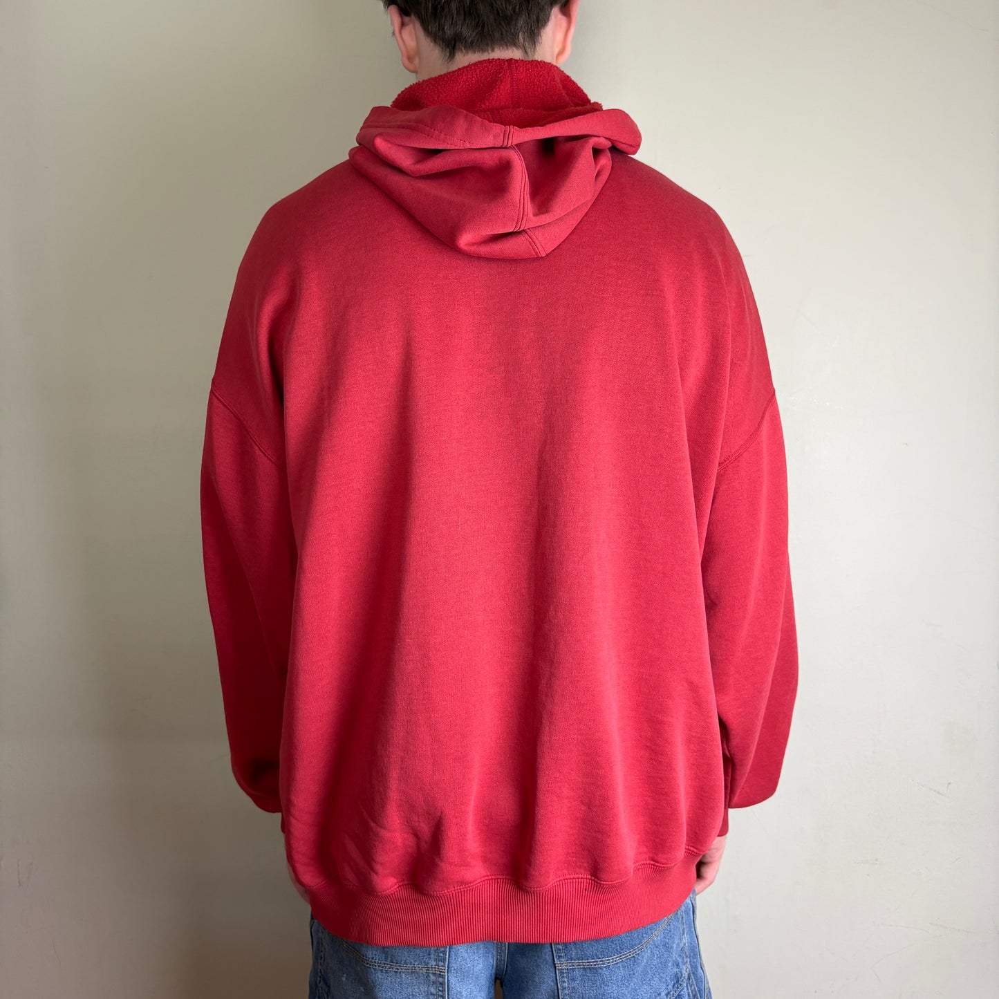 Vintage Nike Swoosh 90s After Hood Sweatshirt Hoodie - 2XL