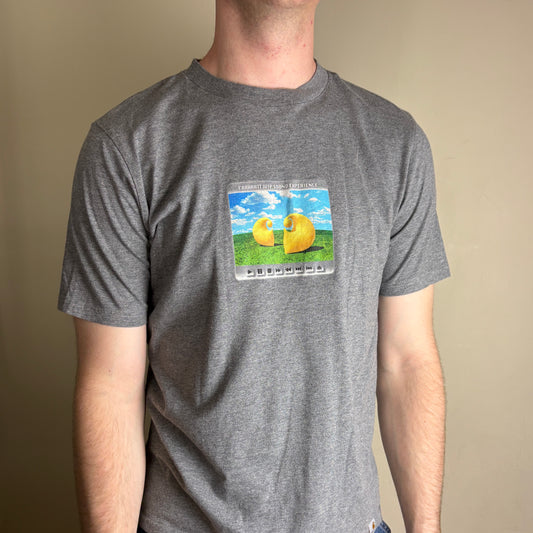 Vintage Carhartt Grey Windows Graphic T-Shirt - S