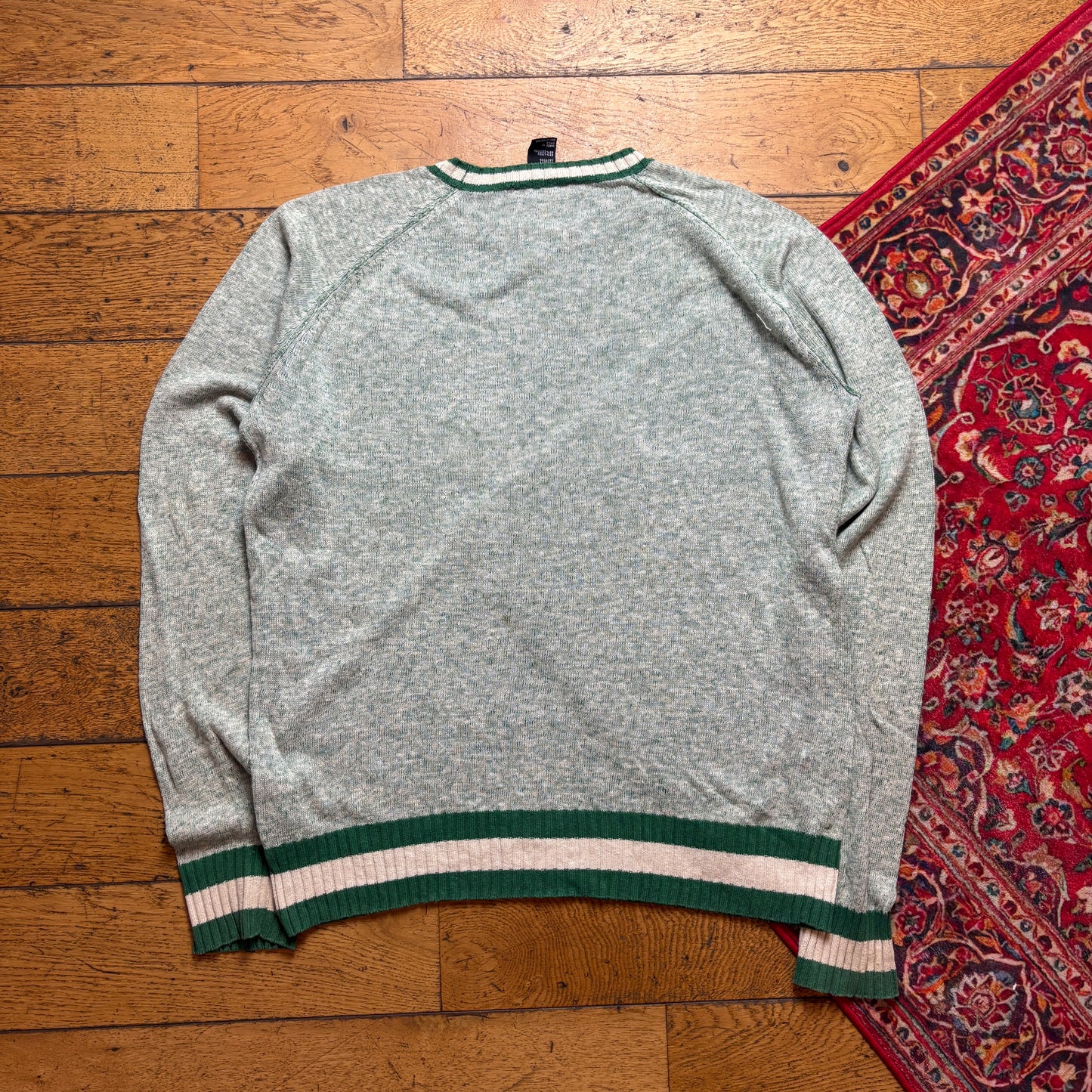 Vintage Diesel Green Knit Jumper - XL