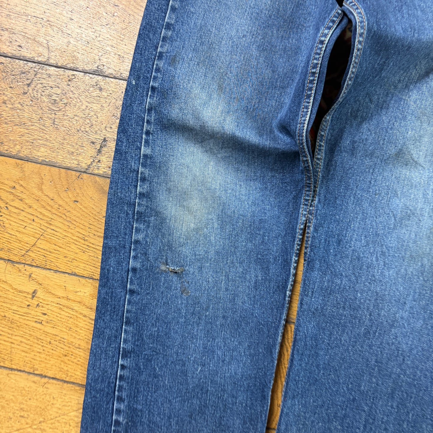 Vintage Levis 505 Straight Blue Denim Jeans - 36