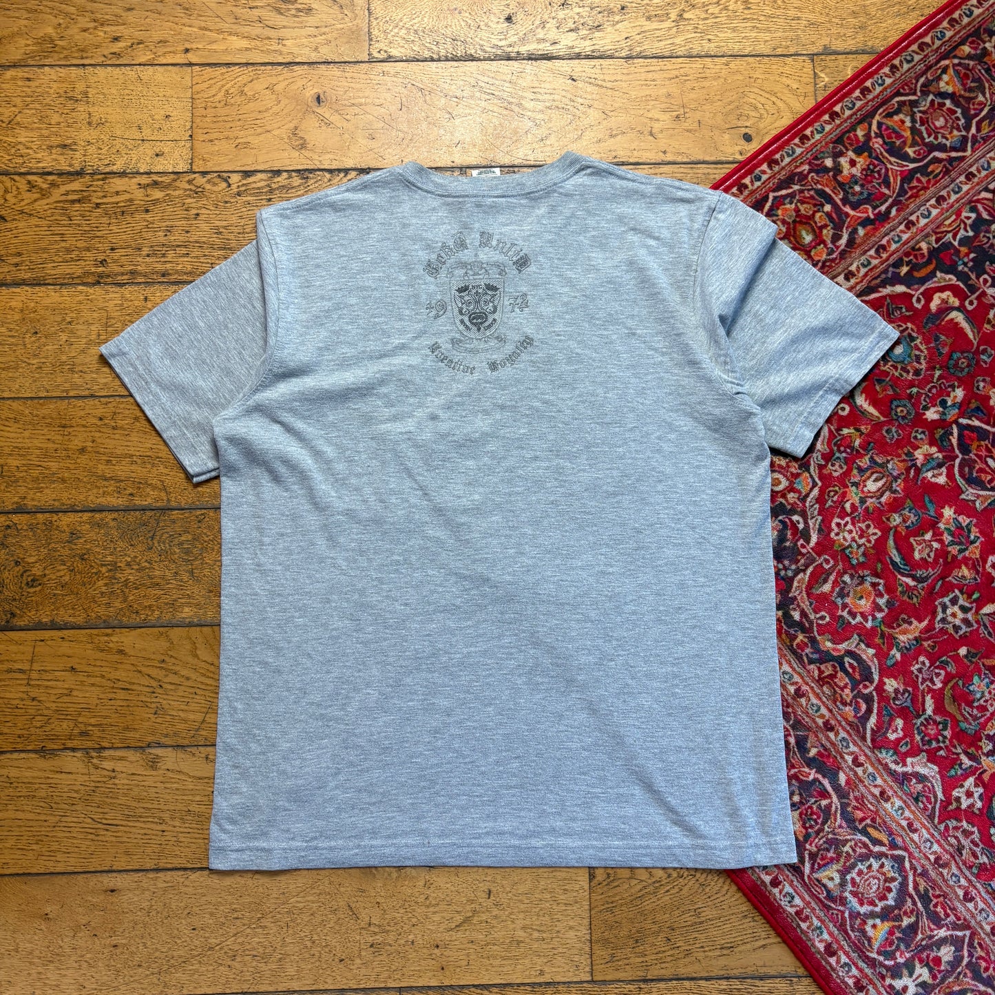 Vintage Ecko Unltd Grey Hip Hop Graphic T-Shirt - L