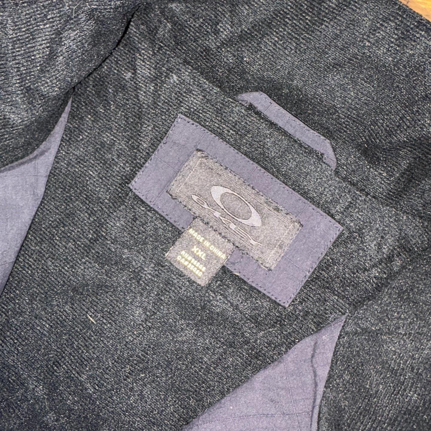 Vintage Oakley Black Embroidered Jacket - 2XL