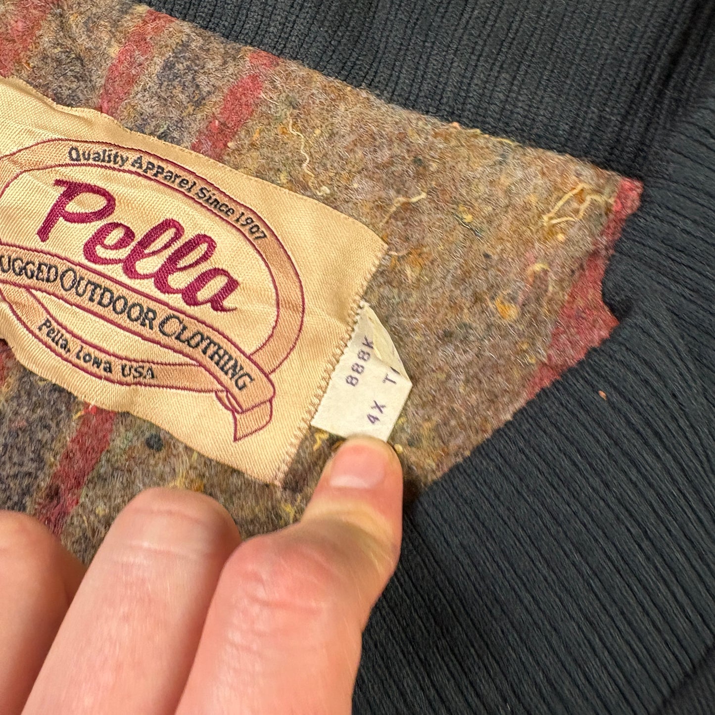 Vintage Black Carhartt Style Workwear Jacket - 4XL