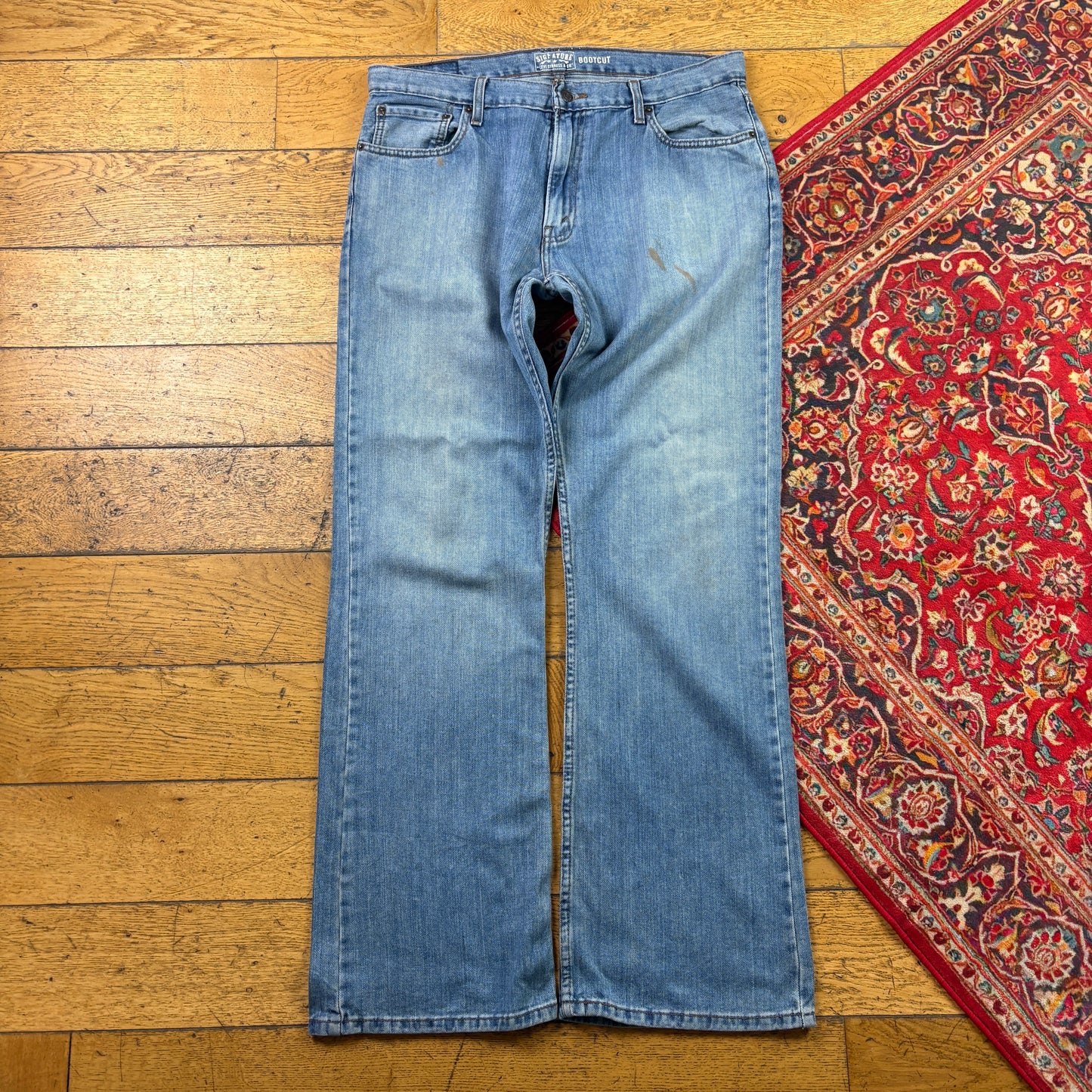 Vintage Levis Bootcut Blue Denim Jeans - 38