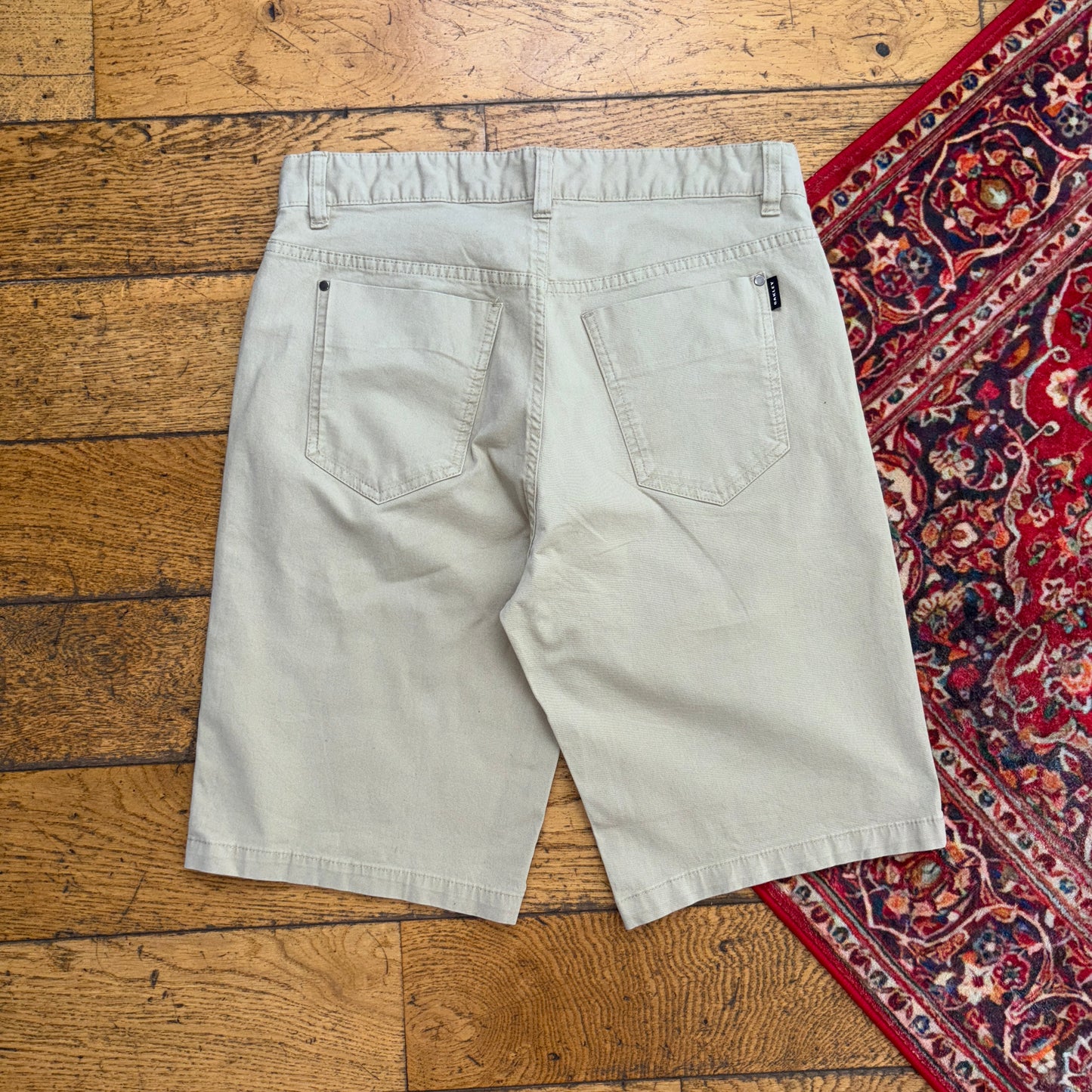 Vintage Oakley Cream Straight Shorts Jorts - 32