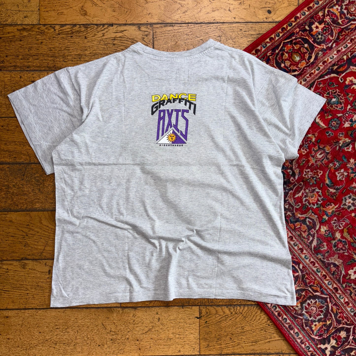 Vintage 90s Dino Lenny DJ Jazz Music Single Stitch Graphic T-Shirt - XL