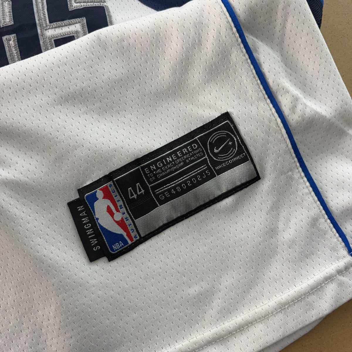 Vintage NBA Mavericks Nike Doncic White Basketball Jersey Shirt Vest - S