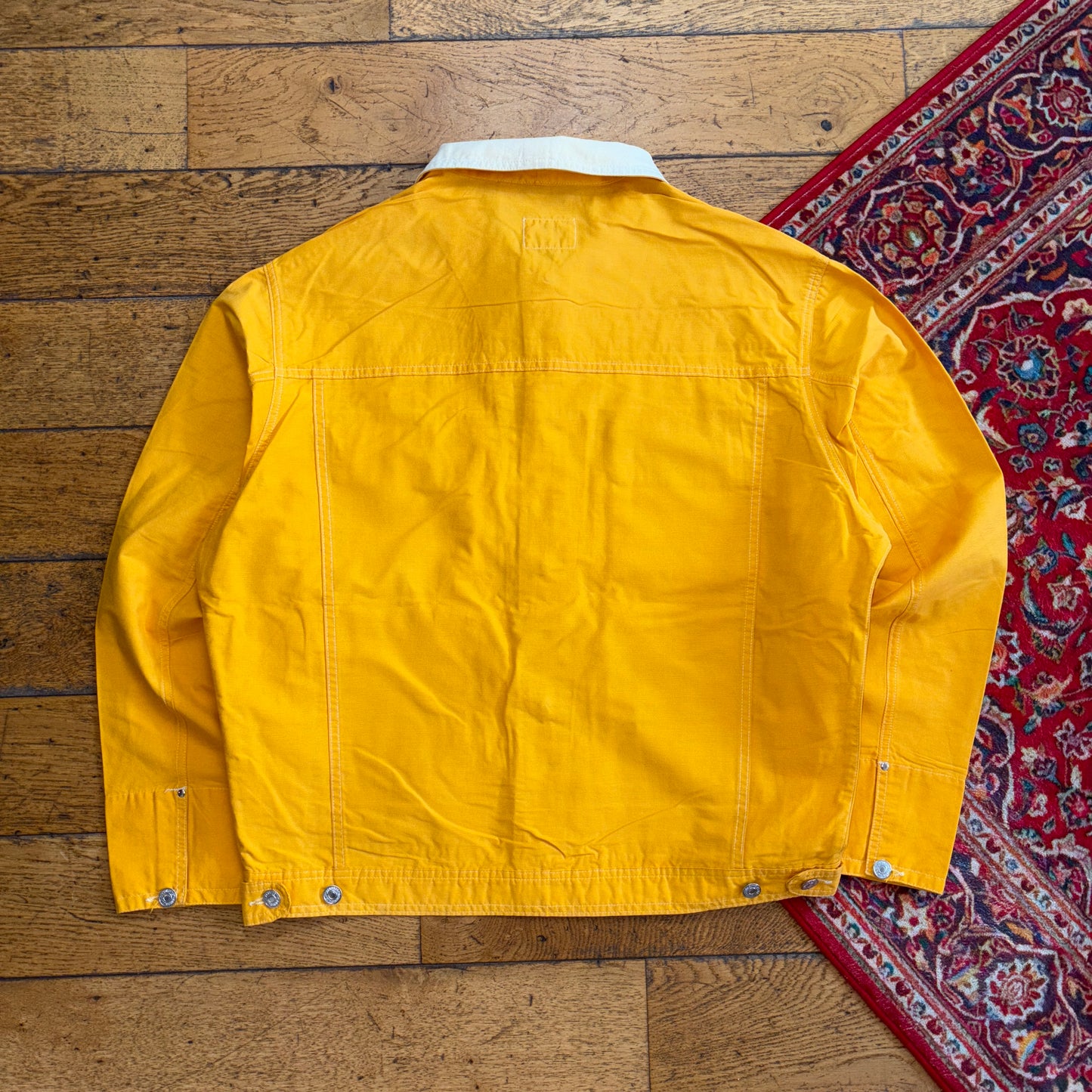 Vintage Levis Yellow Boxy Trucker Jacket - L