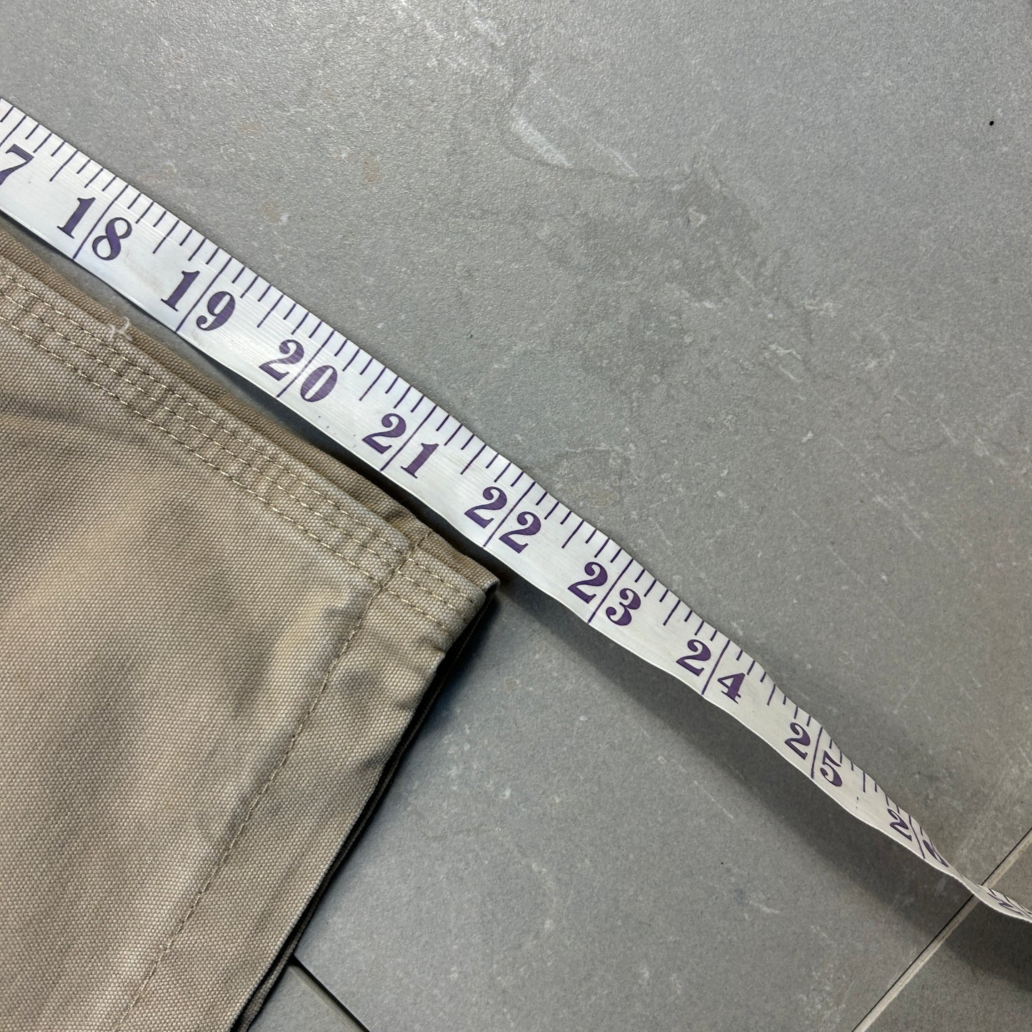 Vintage Wrangler Cream Workwear Carpenter Baggy Shorts - 40