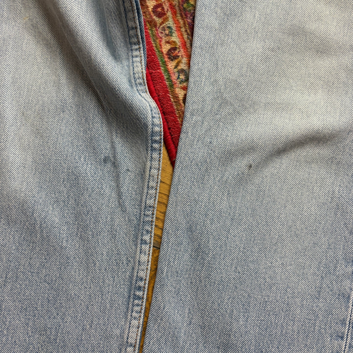 Vintage Levis 501 Straight Blue Denim Jeans - 28R
