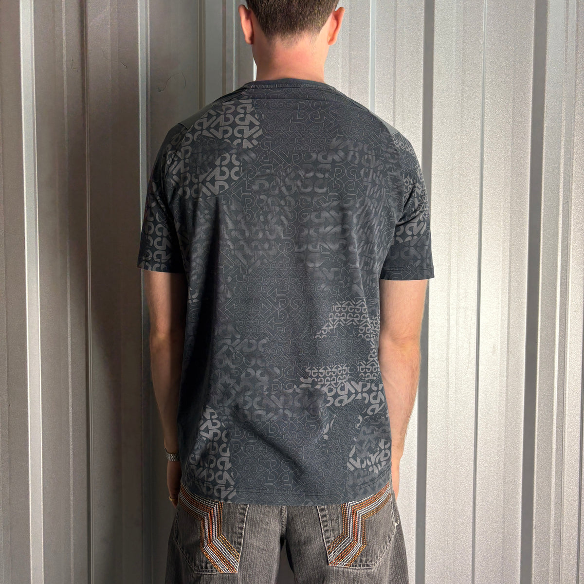 Vintage Nike Black Y2k 00s Graphic T-Shirt - S