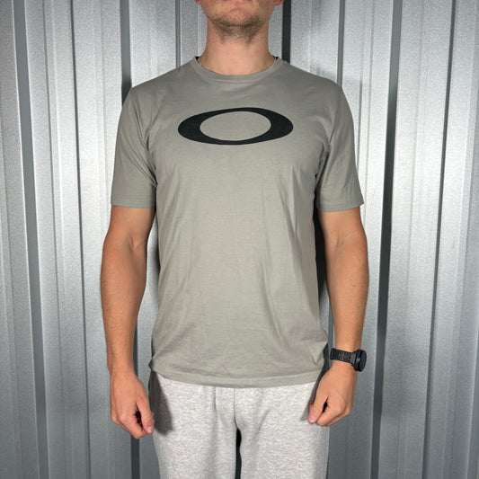 Oakley Grey Graphic T Shirt - S