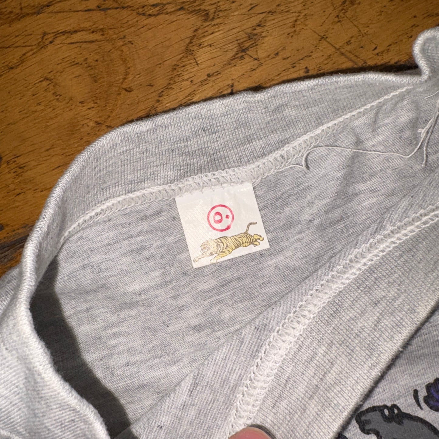 Vintage 90s Camel Funny Grey Single Stitch Graphic T-Shirt - M