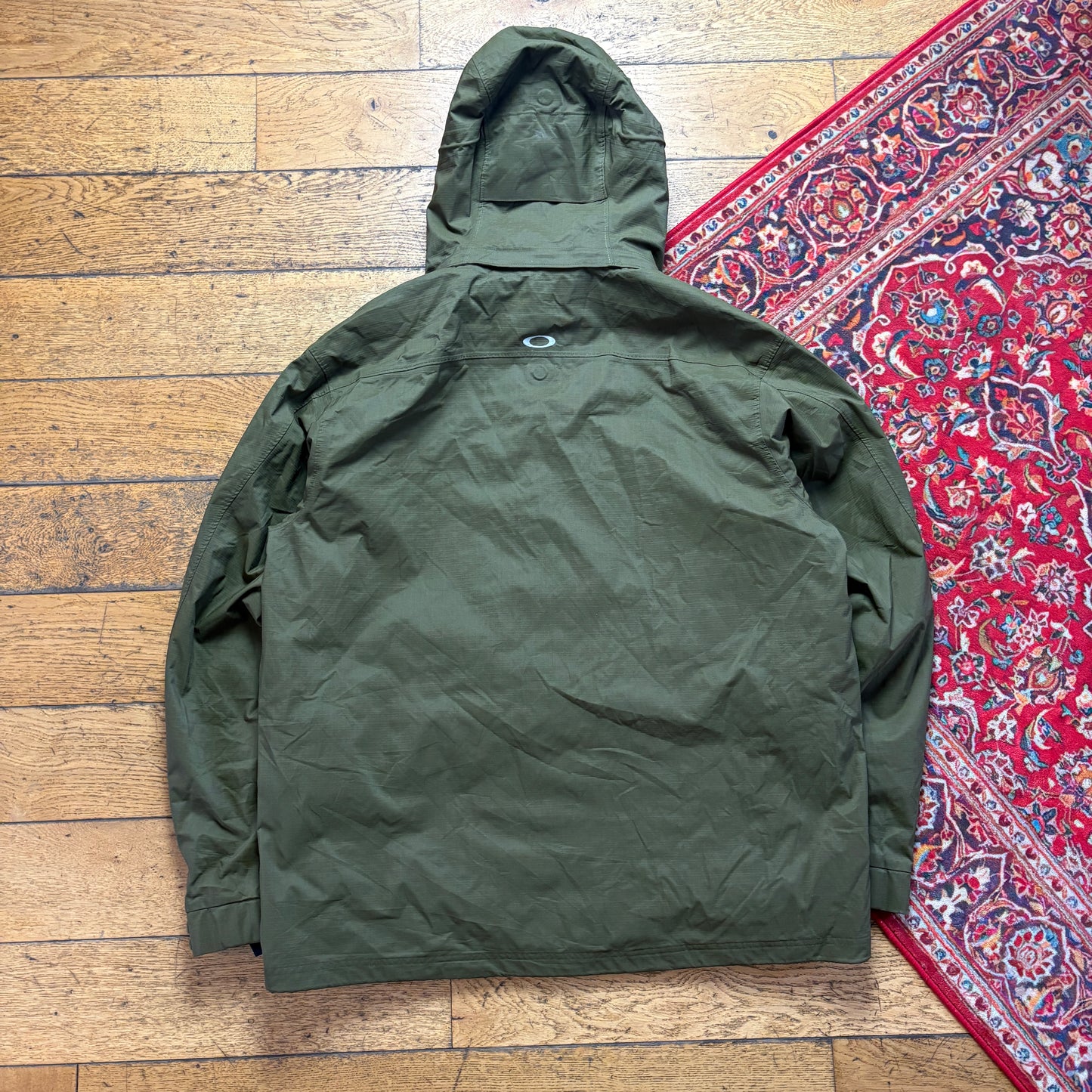 Vintage Oakley Green Ski Technical Jacket Coat - L