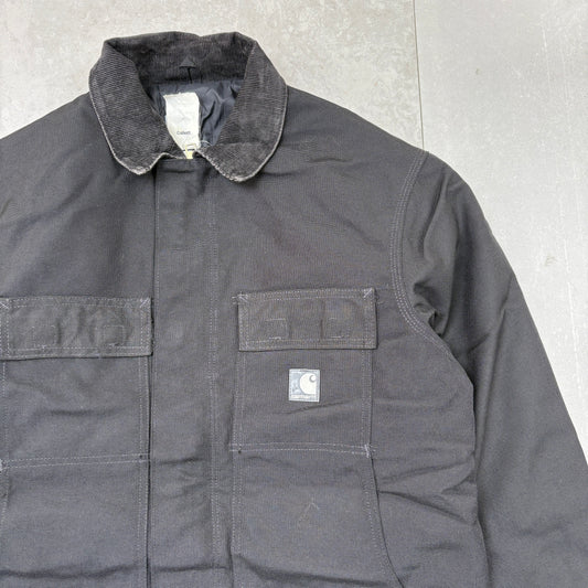Vintage Carhartt Arctic Chore Black Workwear Jacket - M