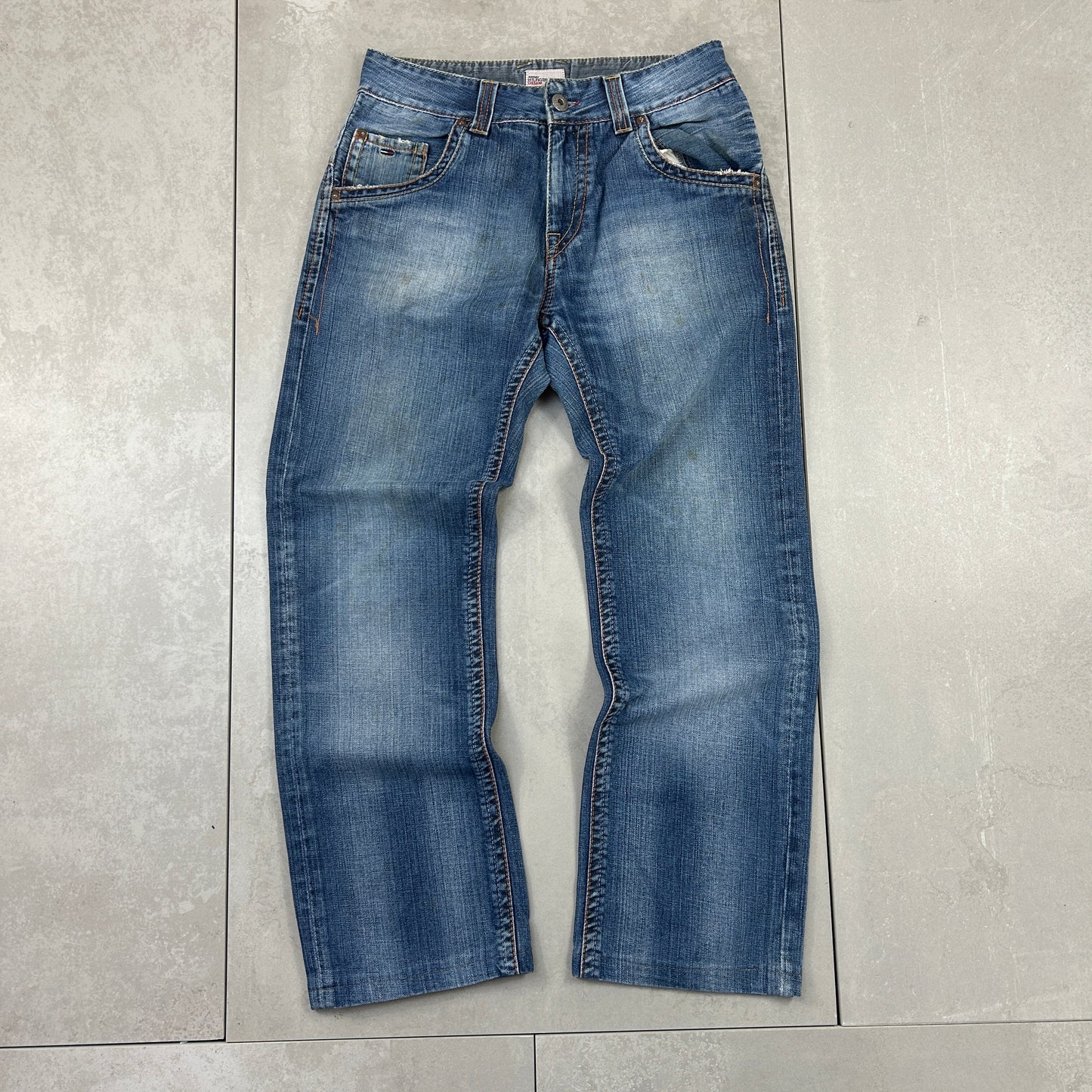 Vintage Tommy Hilfiger Blue Straight Jeans - 32