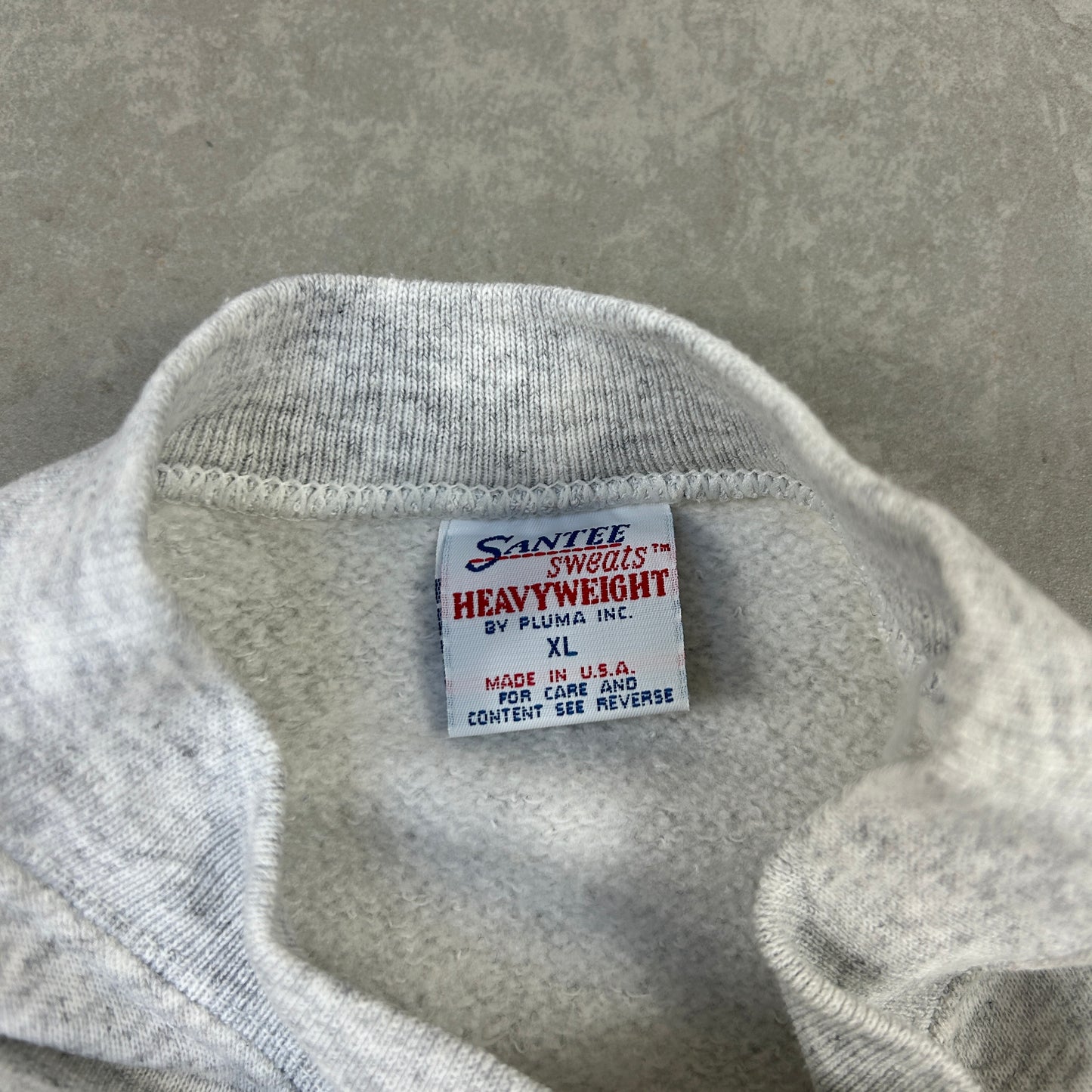 Vintage 90s Hard Rock Cafe Grey Embroidered Sweatshirt - L