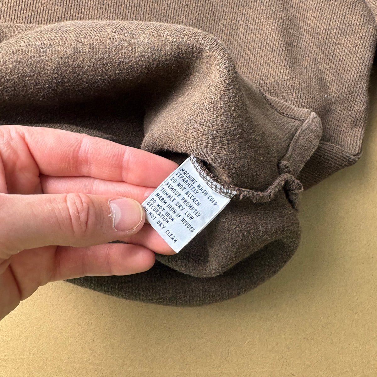 Ralph Lauren Brown Quarter Zip Jumper - XL
