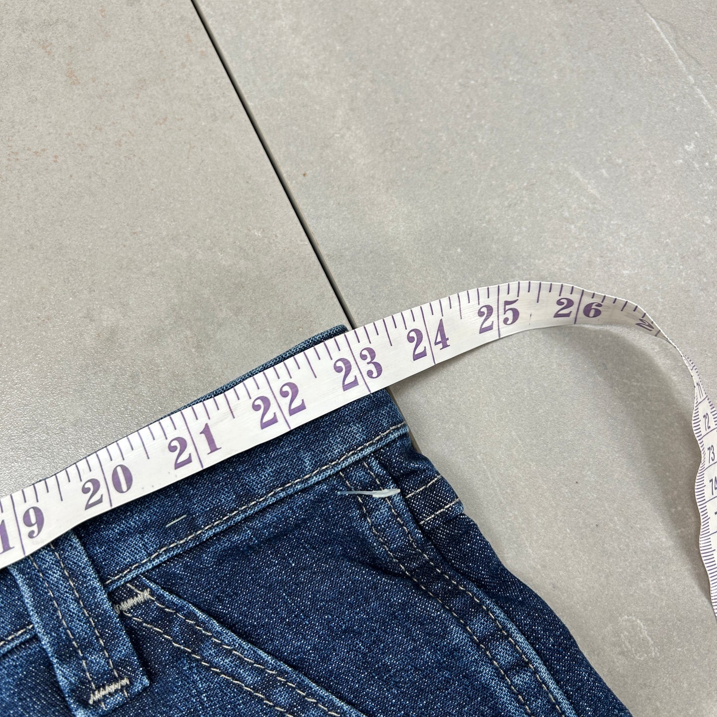 Vintage Wrangler Blue Denim Carpenter Baggy Shorts - 46