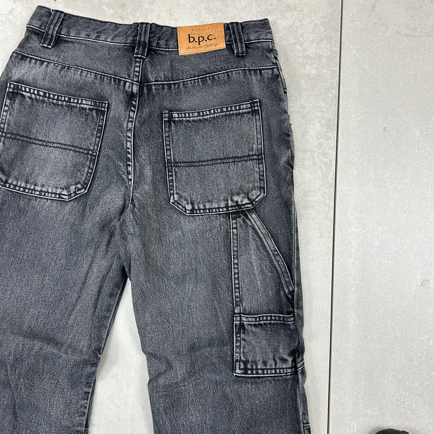 Vintage Hip Hop Baggy Carpenter Jeans - 28