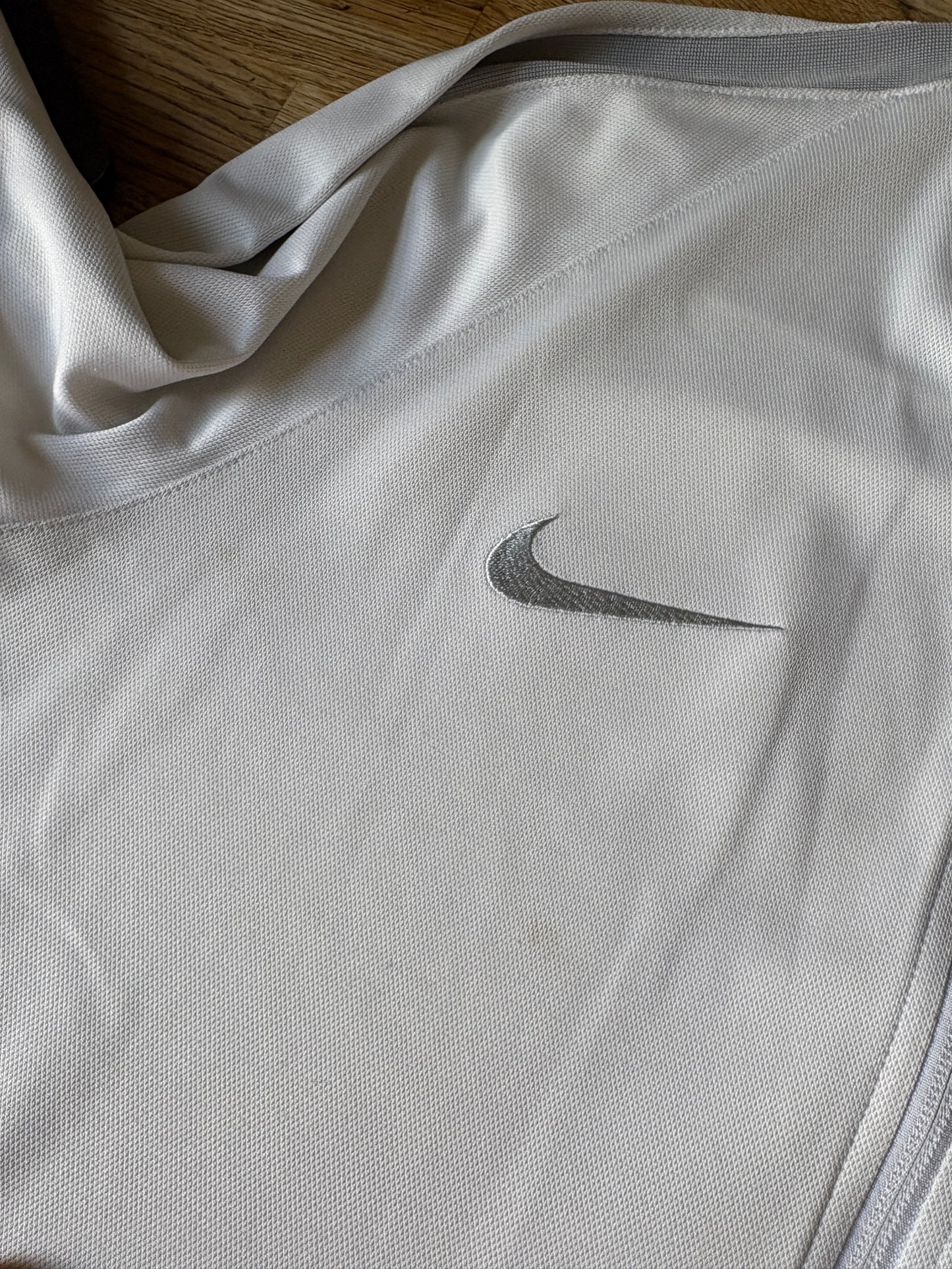 Vintage Nike Inter Milan White Football Tracksuit Track Jacket - S