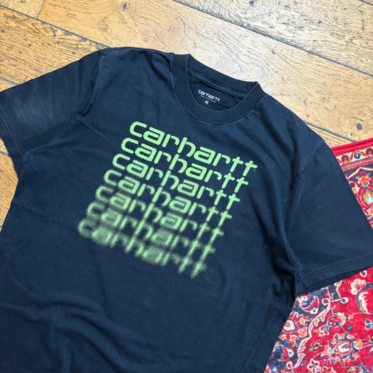 Vintage Carhartt WIP Black Graphic T-Shirt - M