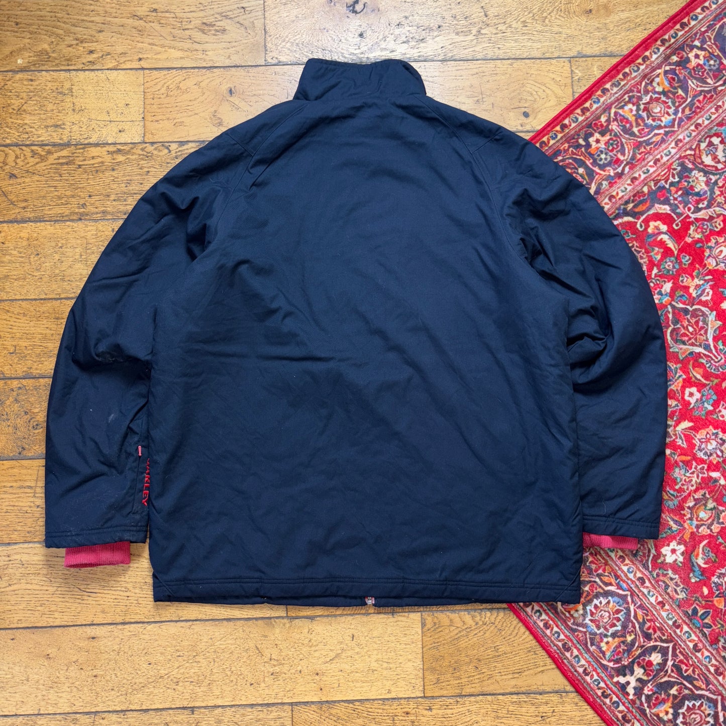 Vintage Oakley Black Coat Jacket - XL