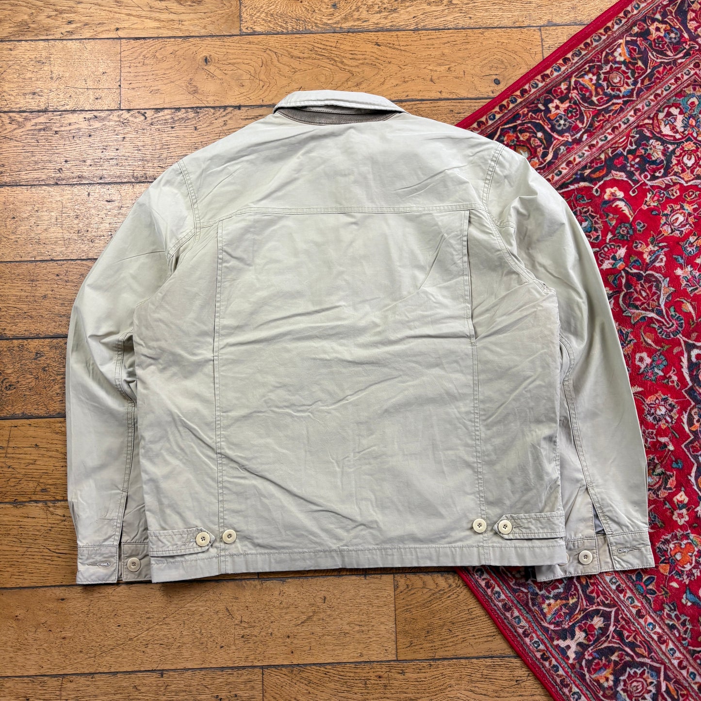 Vintage Timberland Cream Harrington Jacket - XL