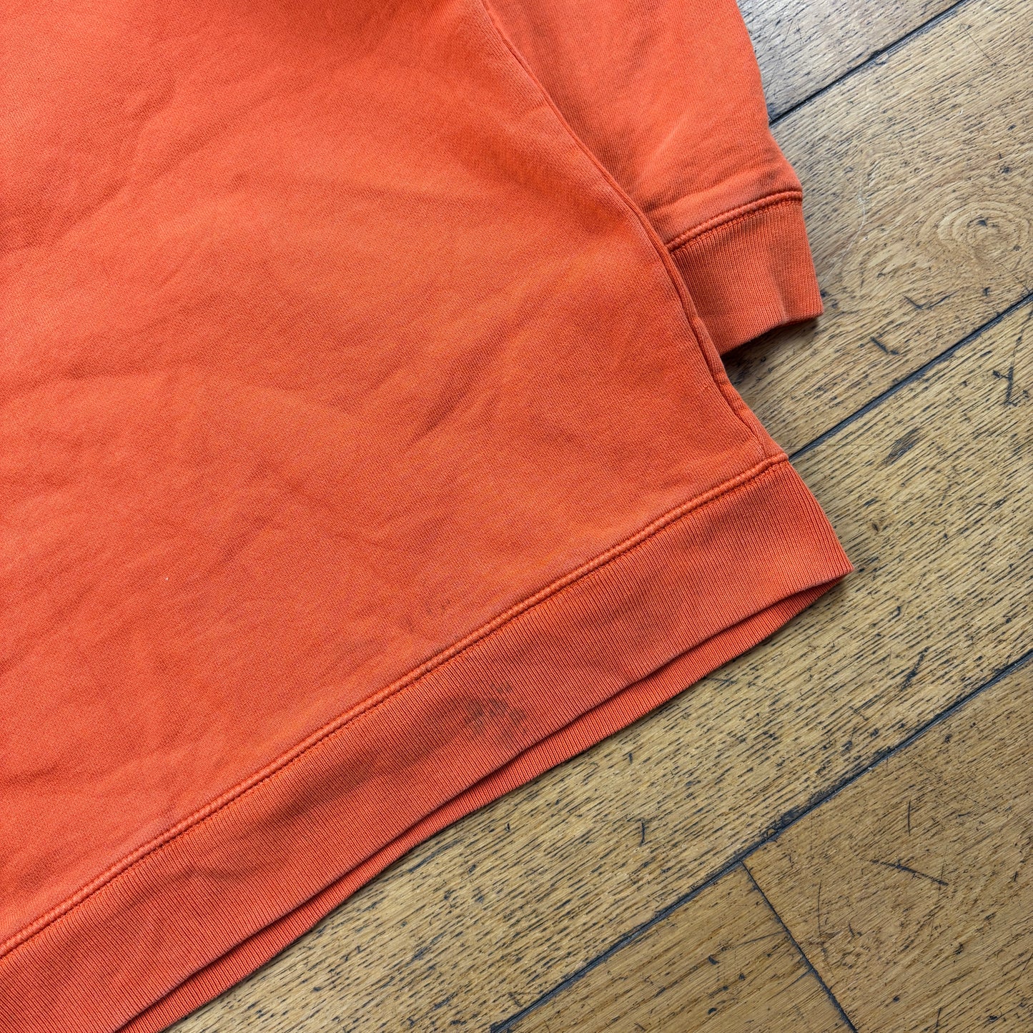 Vintage Carhartt Womens Orange Hoodie Sweatshirt - XL